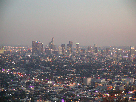 170. Downtown Los Angelesl at Twilight
