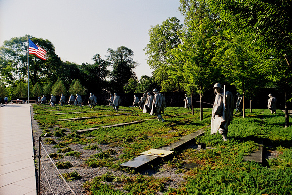 216. Korean War Memorial Soldiers, 1999