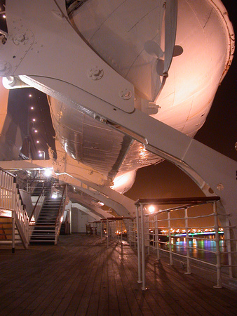 165. Queen Mary Deck at Night #2
