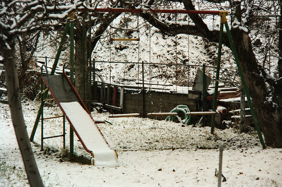 103. Winter Swingset